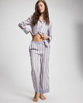 Soma / Pajama Pants RELAX STRIPE BLUE OPAL