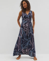 Soma / Goddess Maxi Bra Dress SO RELEAFED GRAND NAVY
