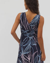 Soma / Goddess Maxi Bra Dress SO RELEAFED GRAND NAVY