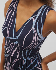 Soma / Goddess Maxi Bra Dress SO RELEAFED GRAND NAVY