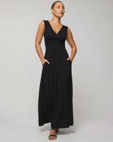 Soma / Goddess Maxi Bra Dress BLACK