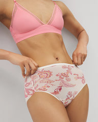 Soma / Modern Brief Panty STITCH PAISLEY M CHAMP