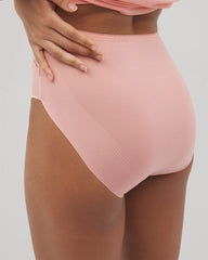 Soma / Vanishing Edge Microfiber Modern Brief Panty with Lace PALOMA GLOW