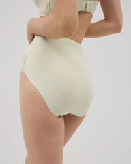 Soma / Tummy High-Waist Brief Panty with Lace ALOE WASH