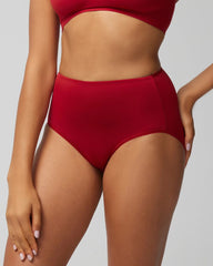 Soma / Tummy Modern Brief Panty PAINT THE TOWN RED