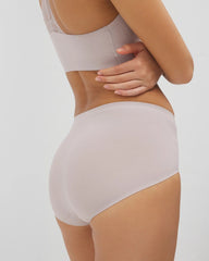 Soma / Enbliss Soft Stretch Modern Brief Panty GRAY GLASS