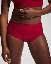 Soma / Soft Stretch Modern Brief Panty PAINT THE TOWN RED
