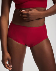 Soma / Soft Stretch Modern Brief Panty PAINT THE TOWN RED