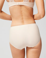 Soma / Soft Stretch Modern Brief Panty PALE SAND