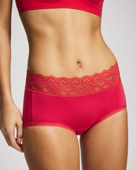 Soma / Brief Panty with Enchanting Lace HEARTS DESIRE