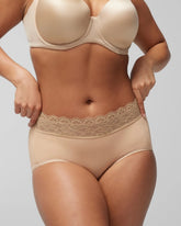 Soma / Brief Panty with Enchanting Lace WARM AMBER