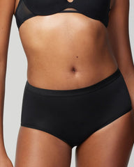 Soma / Cotton Modern Brief Panty BLACK