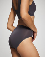 Soma / High-Leg Brief Panty GRAY INK