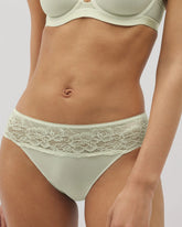 Soma / Edge Hipster Panty with Lace ALOE WASH