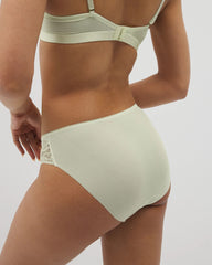 Soma / Edge Hipster Panty with Lace ALOE WASH
