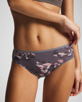 Soma / Edge Hipster Panty FLORAL DREAMS MINI GRAY