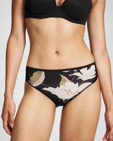 Soma / Edge Hipster Panty MYSTIC BLOOMS MINI BLACK