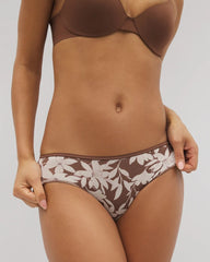 Soma / Cheeky Hipster Panty FLAMENCO FLORAL MINI LATT