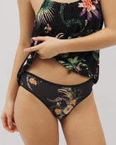 Soma / Cheeky Hipster Panty PARADISE PLUMES D M BLACK