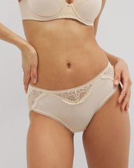 Soma / Embraceable Hipster Panty Crochet Lace PALE SAND
