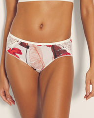 Soma / Hipster Panty with Enchanting Lace TROPIC LIKE ITS HOT M WS