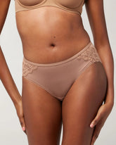 Soma / Hipster Panty with Enchanting Lace WARM SIENNA