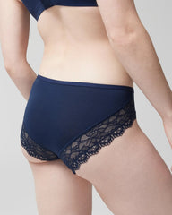 Soma / Hipster Panty with Enchanting Lace NIGHTFALL NAVY