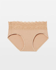 Soma / Hipster Panty with Enchanting Lace WARM AMBER