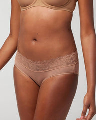 Soma / Hipster Panty with Enchanting Lace WARM SIENNA
