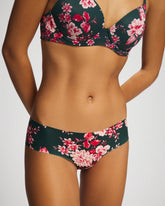 Soma / Cheeky Hipster Panty COTTAGE FLORAL MINI GREEN