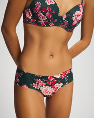 Soma / Cheeky Hipster Panty COTTAGE FLORAL MINI GREEN
