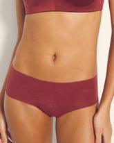 Soma / Hipster Panty with Lace VERMILLION