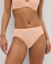 Soma / Seamless Rib Hipster Panty PEACH PARFAIT