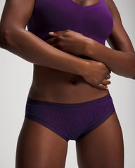 Soma / Soma Hipster Panty with Stretch Lace MAJESTIC PURPLE