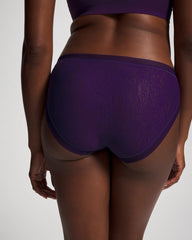 Soma / Soma Hipster Panty with Stretch Lace MAJESTIC PURPLE