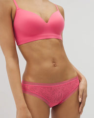 Soma / Soma Hipster Panty with Stretch Lace CAMELLIA ROSE