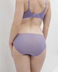 Soma / Soma Hipster Panty with Stretch Lace JACARANDA