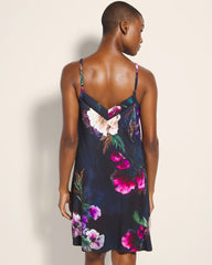 Soma / Chemise with Piping FLEUR EVER DRAMA NAVY