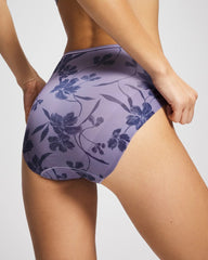 Soma / Edge High-Leg Panty REFLECTION BLOOMS M LAV