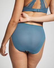 Soma / Edge High-Leg Panty with Lace TAPESTRY