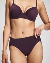 Soma / High-Leg Brief Panty PLUM PERFECT