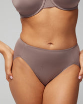 Soma / High-Leg Brief Panty MOCHACCINO