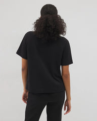 Soma / Short-Sleeve Pocket Pajama Tee BLACK