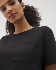 Soma / Short-Sleeve Pocket Pajama Tee BLACK