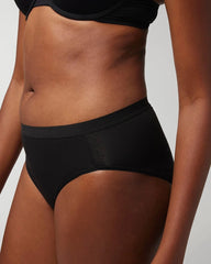 Soma / Cotton High-Leg Panty BLACK