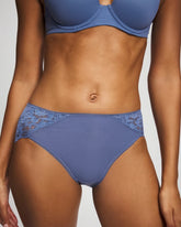 Soma / High-Leg Panty With Signature Lace SUNDOWN BLUE