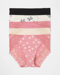 Soma / Lace High-Leg 5 Pack THATS A WRAP MULTI PACK
