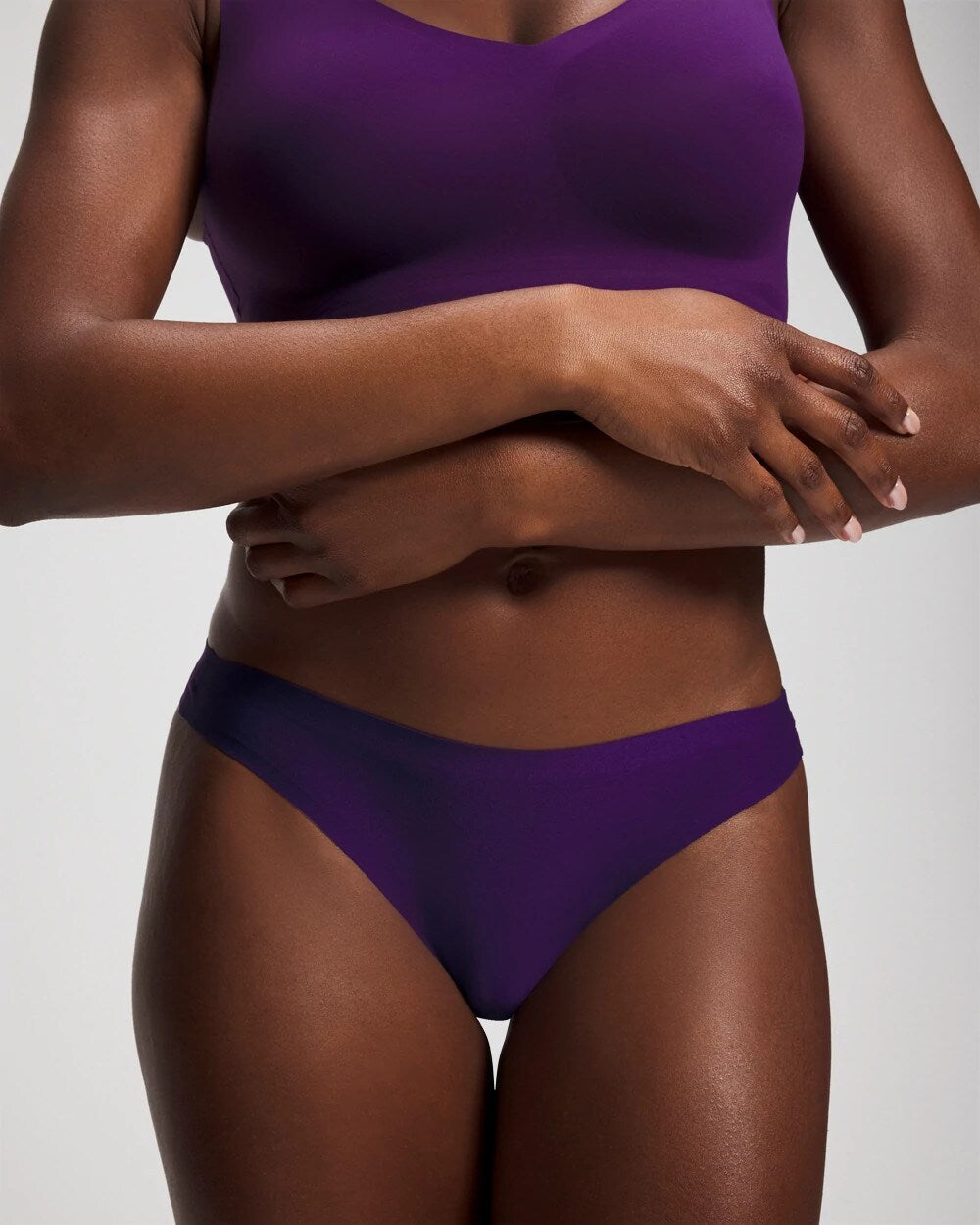 Soma / Soft Stretch Thong Panty MAJESTIC PURPLE