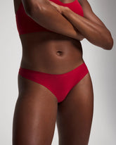 Soma / Soft Stretch Thong Panty PAINT THE TOWN RED