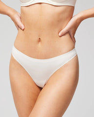 Soma / Soft Stretch Thong Panty IVORY